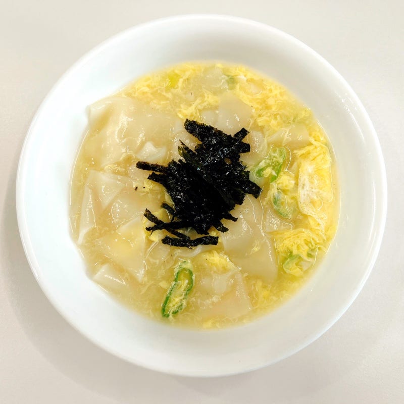 만두피 수제비 만들기 멸치육수로 15분 완성 초간단 수제비