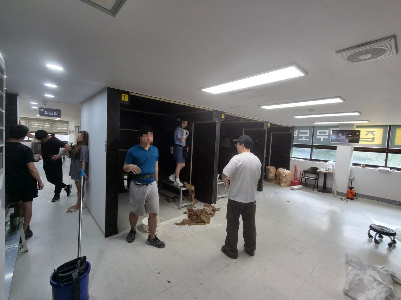 [인천도배학원] 도배기능사 자격증부터 현장실습까지! 하랑실무도배학원 주말반 현장