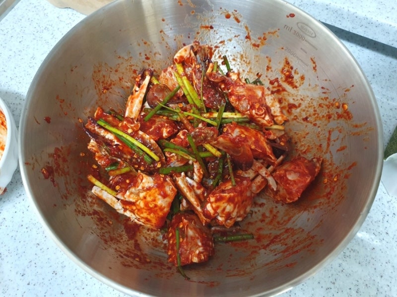 양념게장 매운꽃게무침 레시피