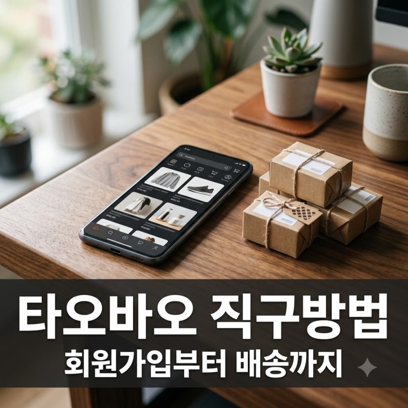 타오바오 직구방법 2026 완벽정리 회원가입부터 배송까지