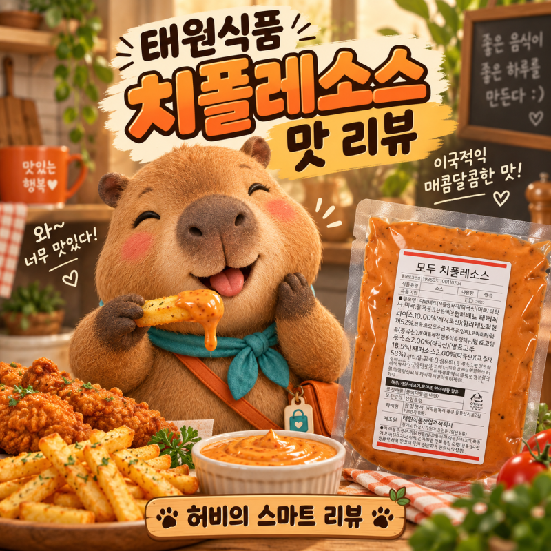 태원식품 치폴레소스 맛 리뷰