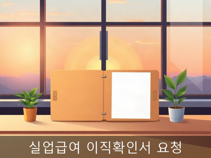 실업급여 이직확인서 요청 미발급 신고 절차 한눈에 보기
