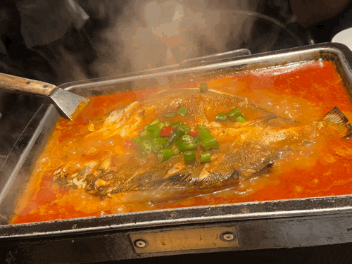 중국 칭다오 믹스몰맛집 완샹청맛집 웨이팅 루위 한국인입맛 추천메뉴 마늘농어찜 솔직후기