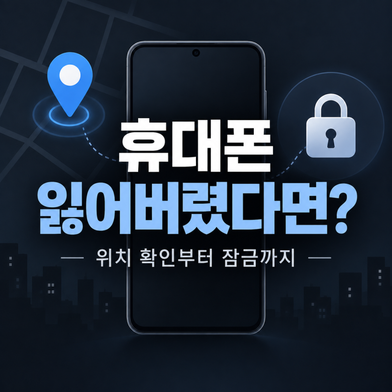 안드로이드 휴대폰 분실 했는대 꺼졌다면? 오프라인·마지막 위치 찾기 확인부터 잠금까지