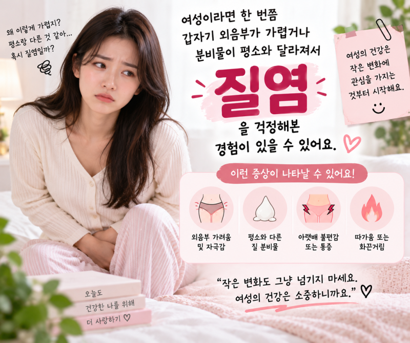 칸디다 질염 증상과 원인, 질염약 치료