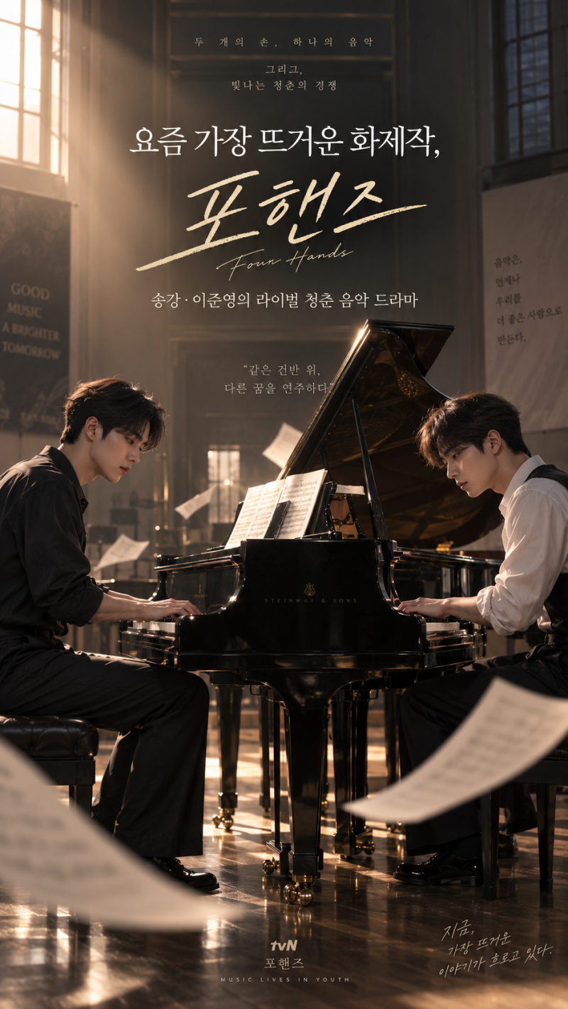 '포핸즈' 왜 이렇게 뜨나? 2주 연속 화제성 1위 찍었다!