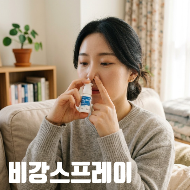 비강스프레이, 비염 코 나잘스프레이 종류, 효과 사용법, 주의사항