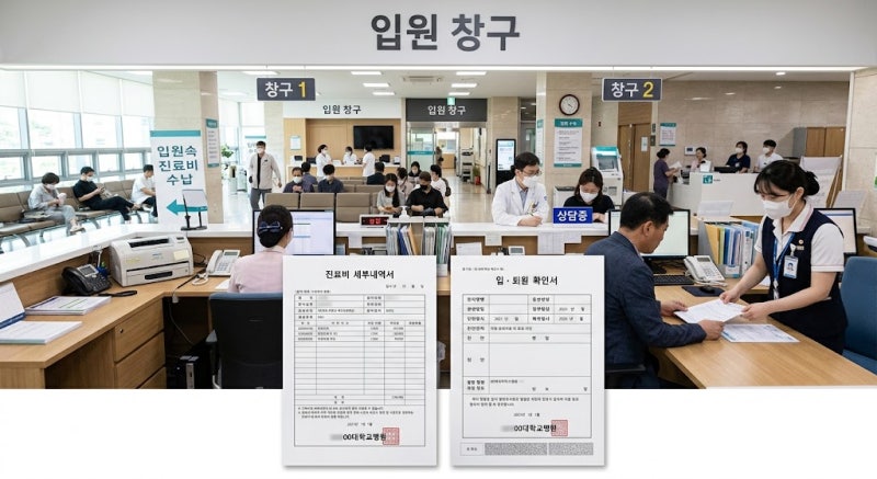 상해·질병 입원일당 실비 중복 보상 기준: 상급종합병원 하루 입원비 실손보험 청구 서류 총....