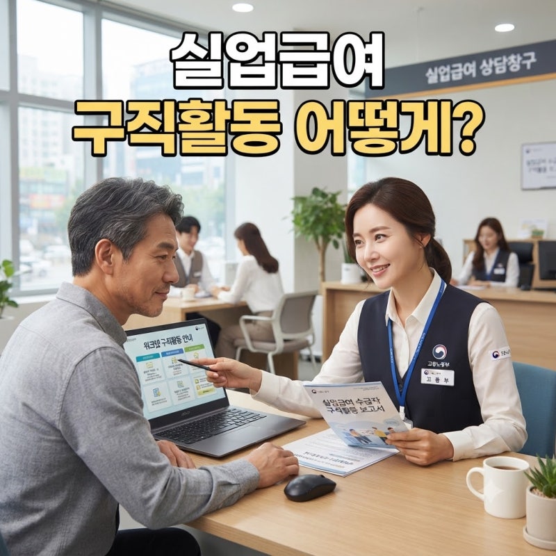 실업급여 구직활동 인정받는 방법(입사지원·면접·취업특강 기준)