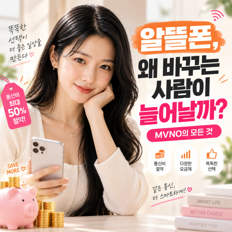 알뜰폰, 왜 바꾸는 사람이 늘어날까? | MVNO의 모든 것