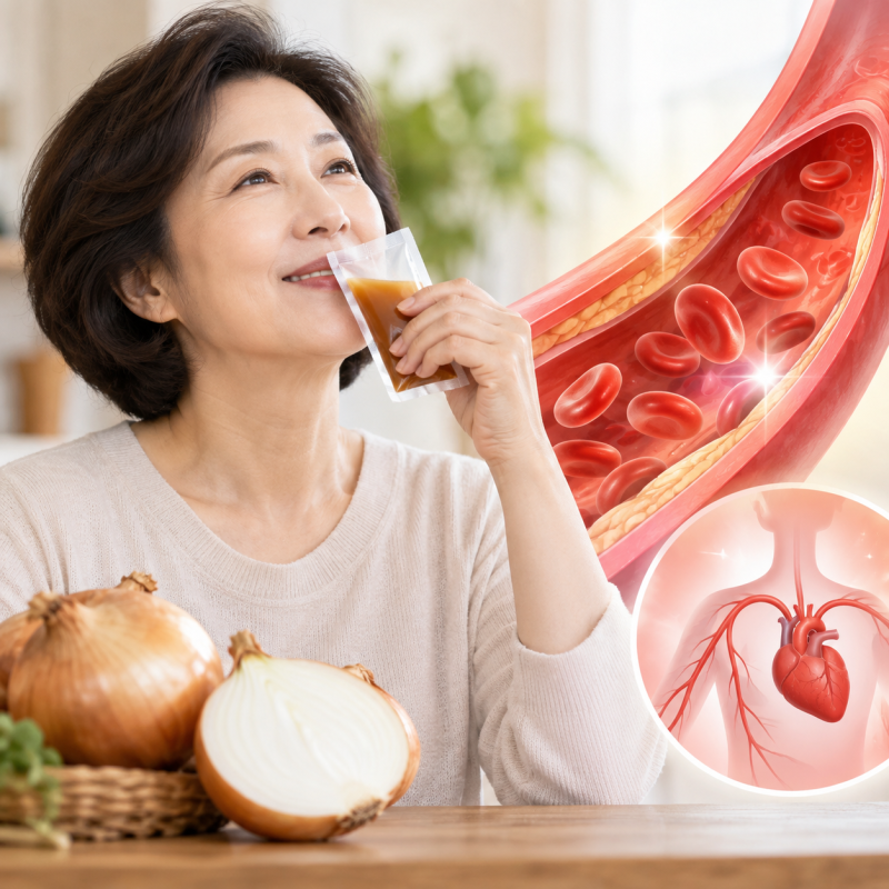 양파즙 효능 부작용, 혈관 건강에 도움될까?