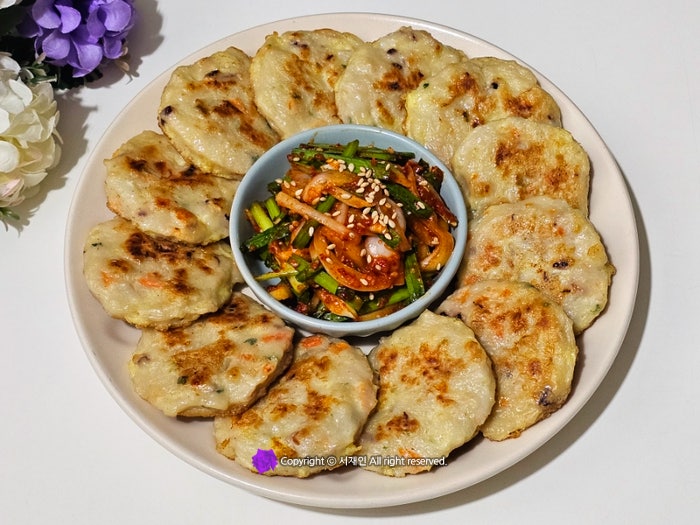 한성해물경단 동그랑땡 부치는법 동그랑땡 맛있게 먹는법♪