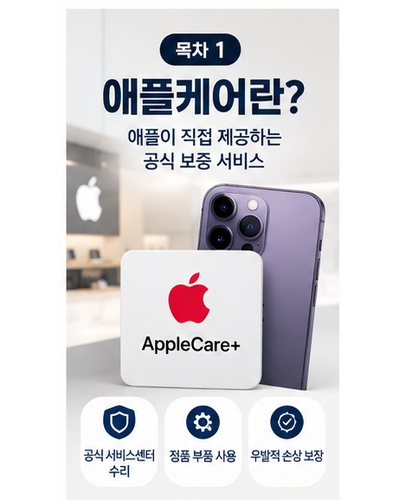애플케어와 통신사보험, 어떤 게 더 좋을까?/용인 보라동 옆커폰 용인보라점