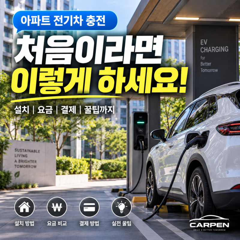 아파트 전기차 충전요금 얼마일까? 295원만 보고 계산하면 안 되는 이유