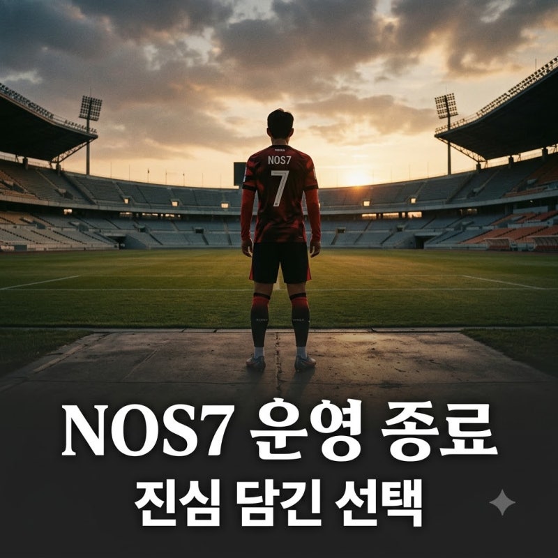 손흥민 NOS7 운영 종료, 축구 집중 위한 선택인가?