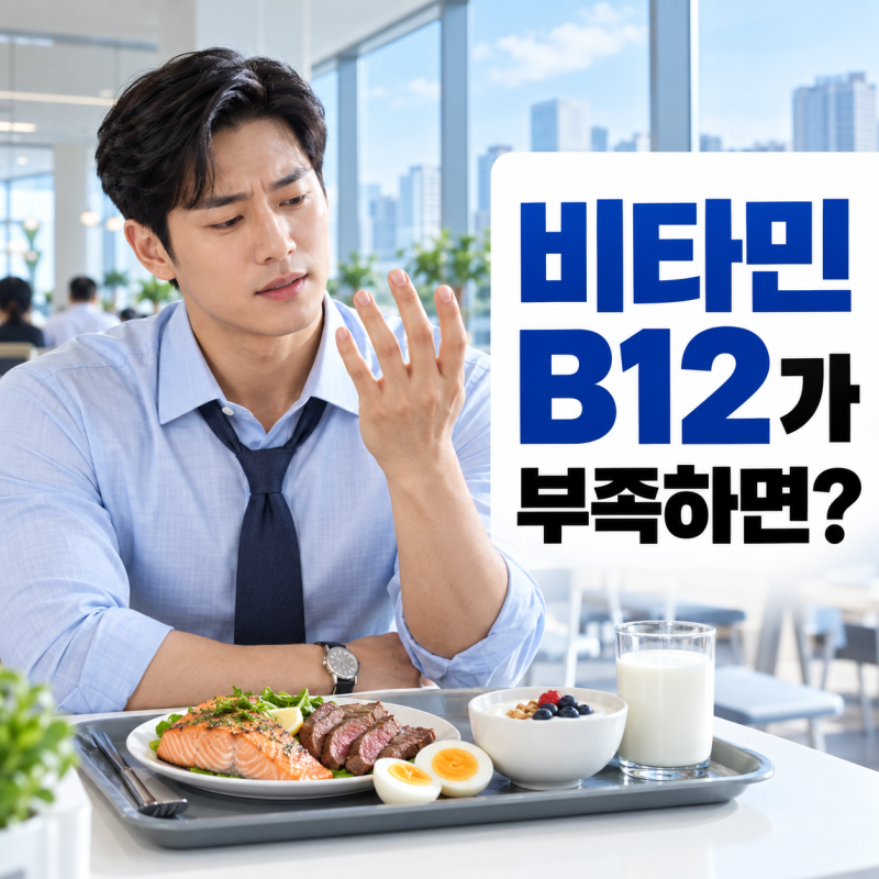 비타민 B12가 부족하면 손발이 저릴까? 증상과 많은 음식 총정리