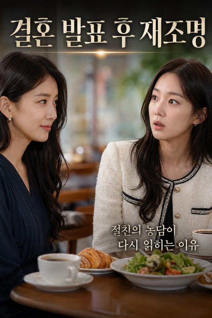<b>백진희</b> 결혼 발표 후 정혜성 발언 재조명, 절친의 농담이 다시 읽히....