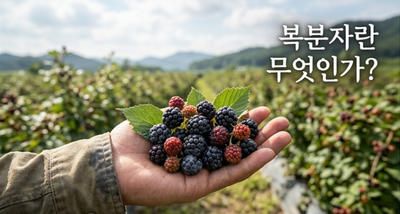 [복분자 시리즈 #1] 요강을 엎어뜨리는 열매? 복분자의 진짜 모든 것