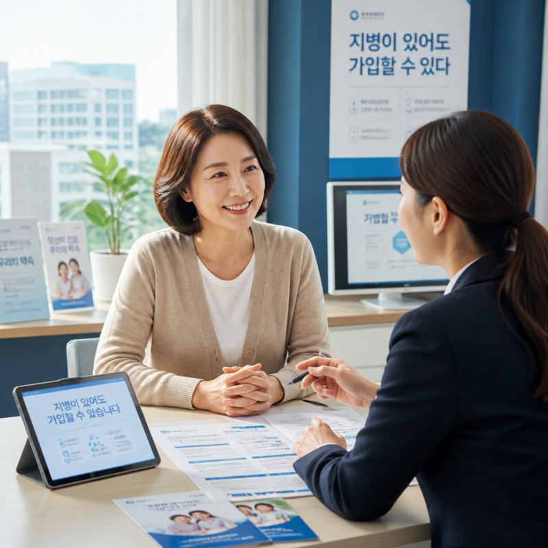 유병자실손보험 가입조건 — 지병 있어도 가입 가능한 정확한 기준