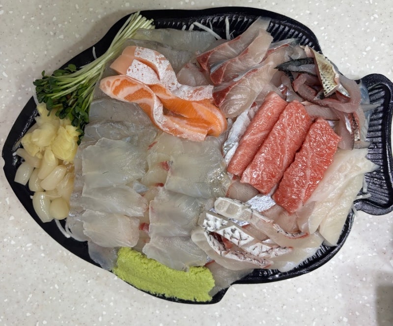 노량진수산시장 맛집 횟집｜땅끝마을 고급회 포장온누리상품권 사용가능
