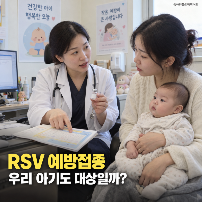 RSV바이러스가 뭔가요? RSV 예방접종 대상 및 시기