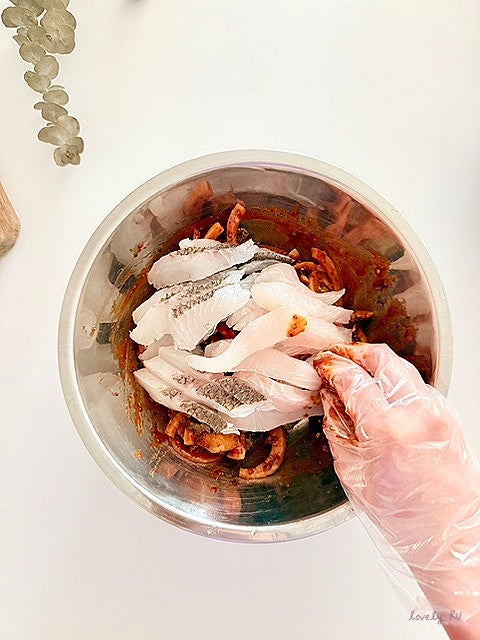 회 무침 황금 레시피 양념장 맛있게 만드는 법