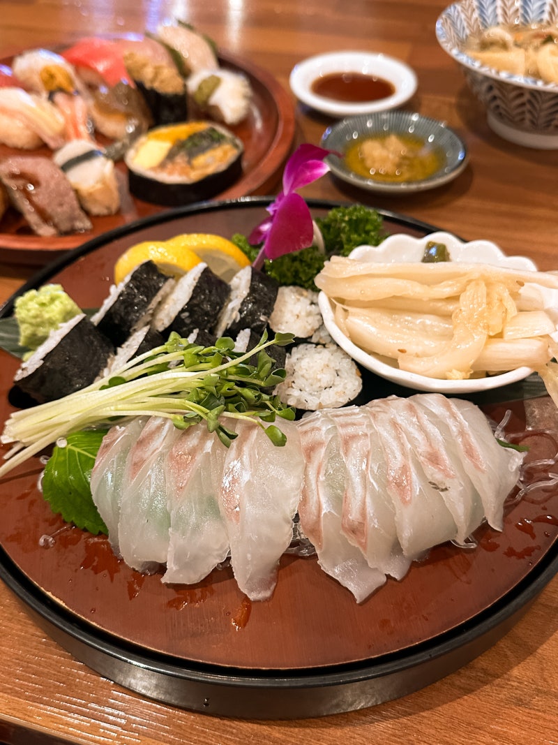 마포 초밥 '김태완스시 마포 본점' / 대광어 소금 김밥 & VIP 오마카세 스시 후기