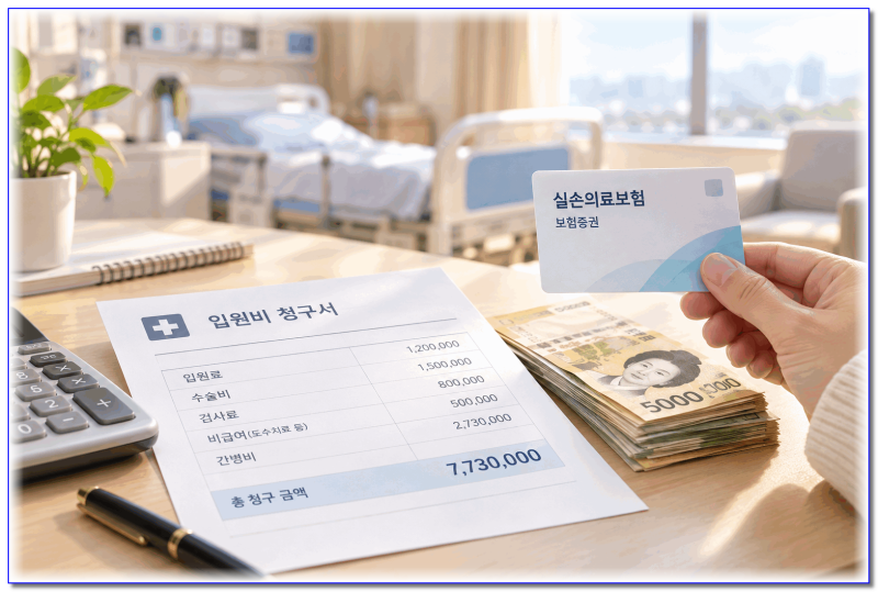 실손보험 있어도 병원비 400만 원 냅니다 - 보장범위 사각지대를 들여다 봅니다.