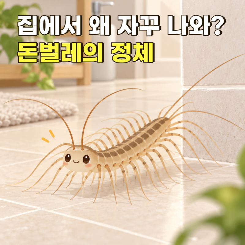 징그러운 돈벌레, 왜 자꾸 나올까? 그리마가 집에 나오는 이유와 퇴치법