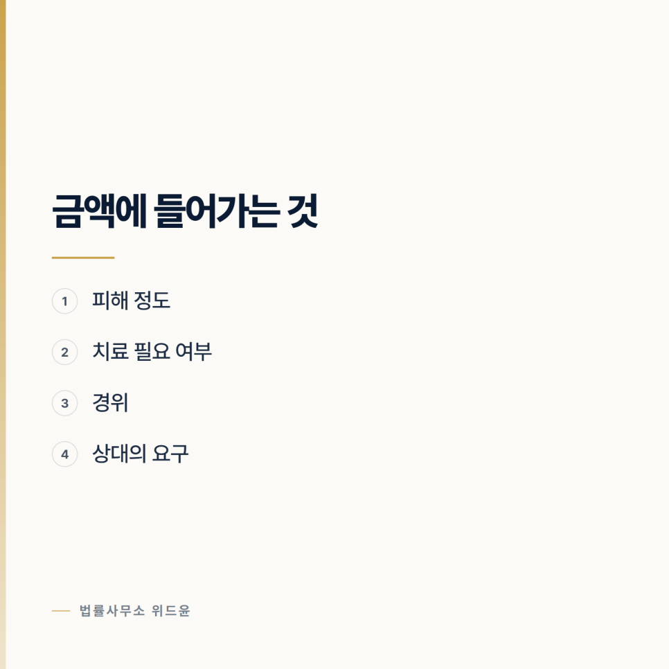 로톡변호사가 자주 받는 질문, 합의금은 어떻게 정해지나 관련 사진