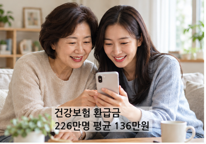 건강보험 본인부담상한액 환급금 조회, 평균 136만원 나도 받을까?