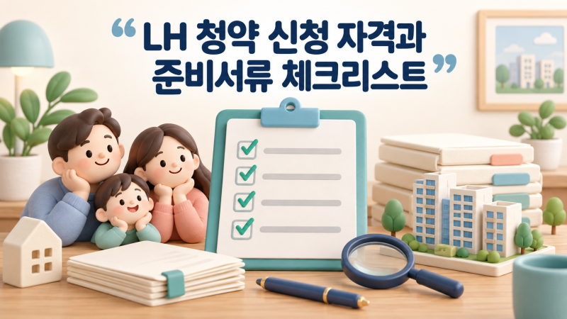 LH 청약 신청방법 총정리｜청약플러스 모집공고·서류·당첨 확인까지
