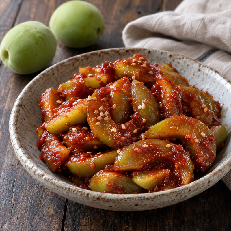 순창향적원 매실장아찌 맛있게 먹는 활용 방법