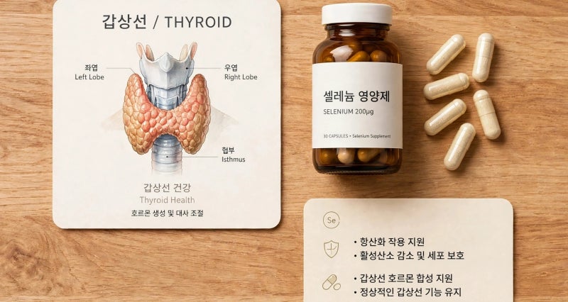 하시모토 갑상선염에 셀레늄이 정말 도움이 될까? 임상시험으로 확인해봤습니다
