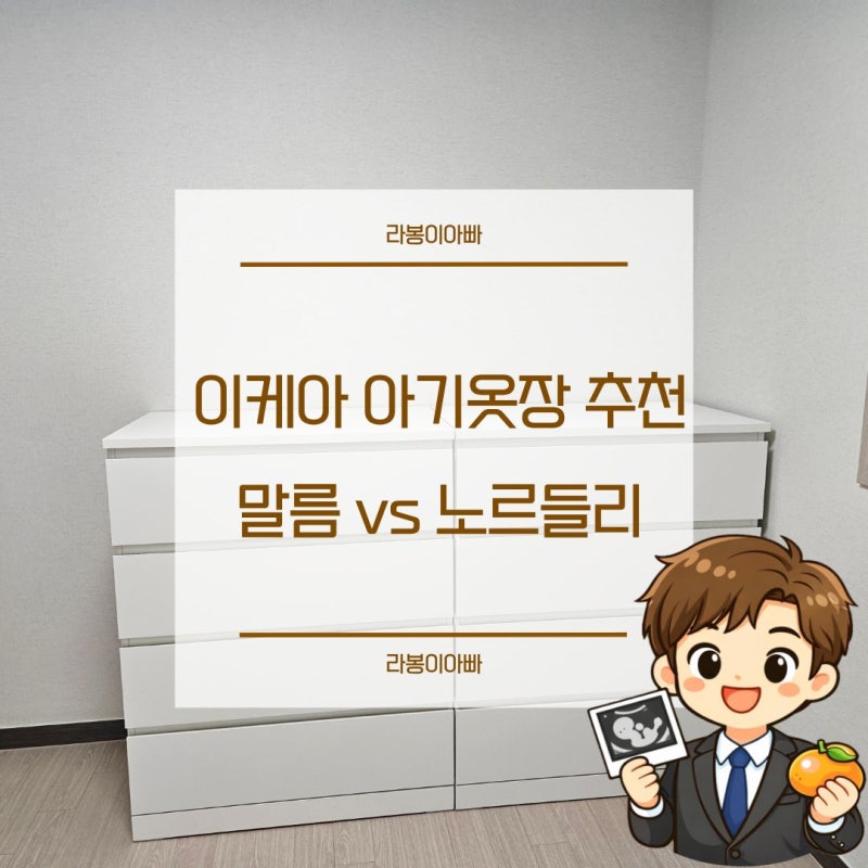 이케아 아기옷장 말름vs노르들리 비교 후 말름 구매, 할인방법(롯데백화점 광주점)
