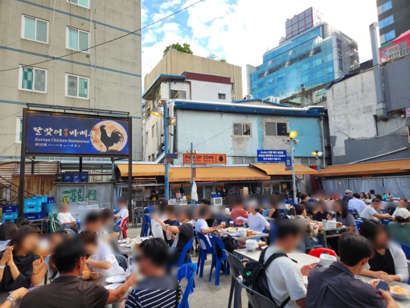 을지로 달맞이광장바베큐 야장 웨이팅 없이 입장 방법 | 후기 | 꿀팁