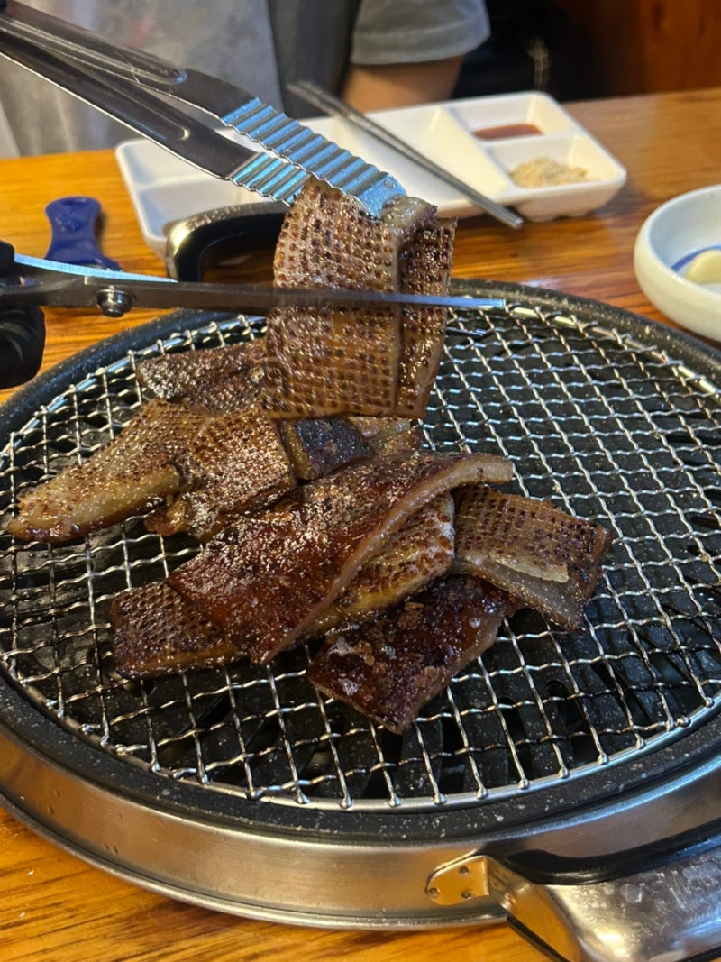 부산 마린시티 한화리조트 맛집 껍데기 맛집 웨이팅 꿀팁ㅣ초필살돼지구이 해운대 본점