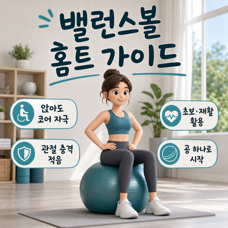 밸런스볼 짐볼운동 후기부터 밸런스보드 고르는 법까지