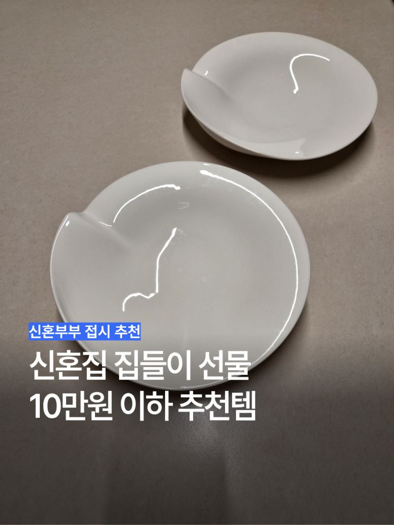 10만원 이하 신혼부부 집들이선물 추천 빌레로이앤보흐 파스타접시 사용후기