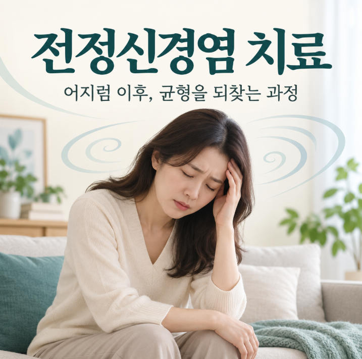 전정신경염 치료, 어지럼이 줄어도 일상이 불편한 이유