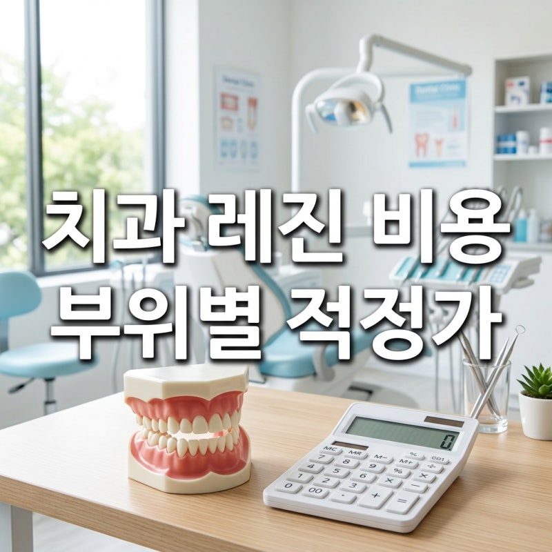 치과레진비용 앞니 어금니 충치 면수별 적정 가격과 실비 보상 범위