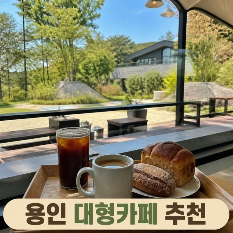 가을 용인 대형카페 넓고 감성 좋은 곳 추천 리스트