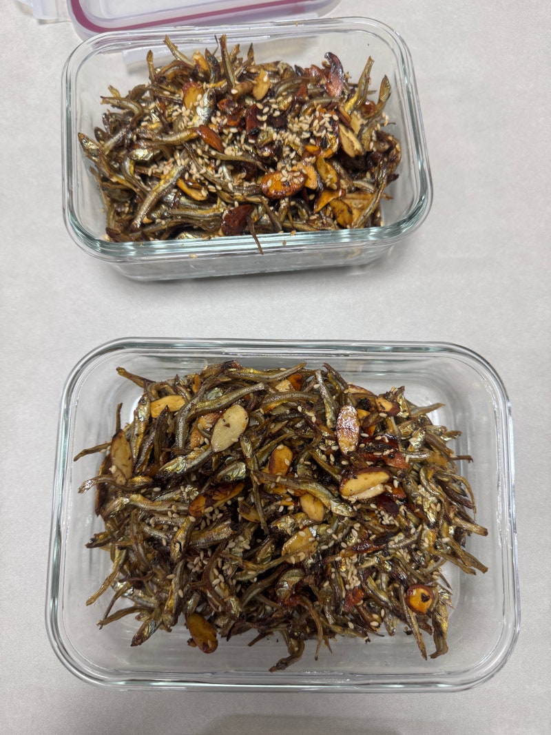 COOKING /아몬드 멸치볶음 만드는 법 바삭하고 고소한 견과류 멸치볶음 밑반찬 레시피