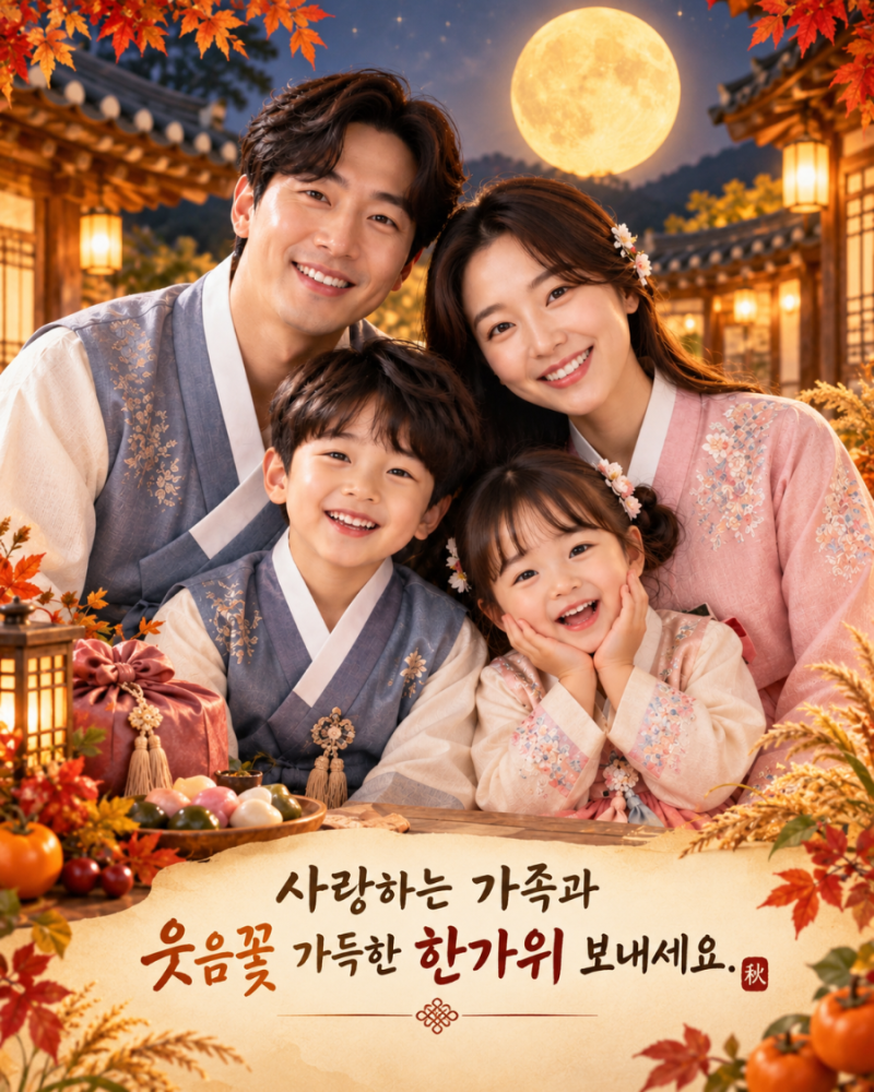 ChatGPT로 추석카드 만들기
