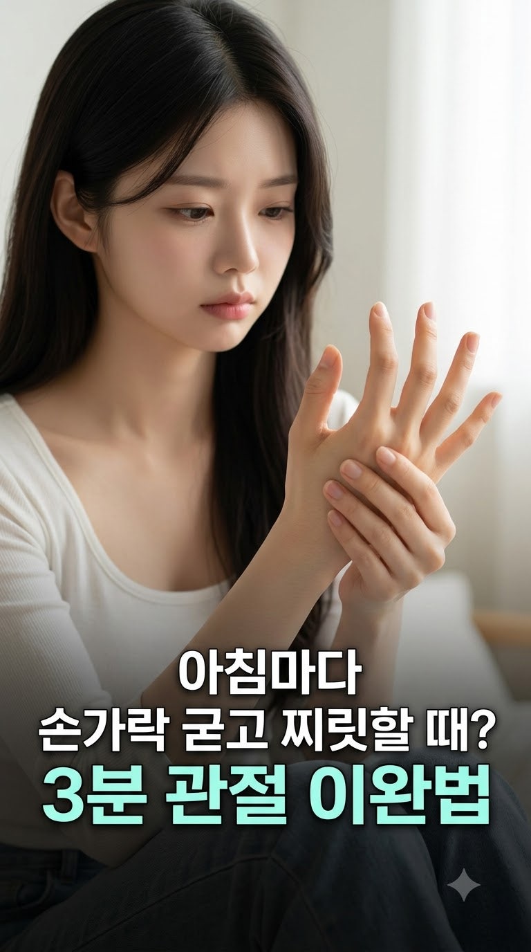 손가락 마디 굳고 아침마다 뻣뻣하다면? 류마티스 관절염 전조증상 및 초기 증상! 손가락 관....