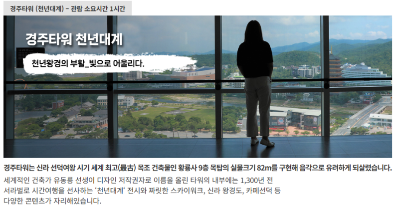 경주 보문단지 가볼만한 곳 경주 엑스포 대공원(위치·요금·볼거리·먹거리·경주타워)