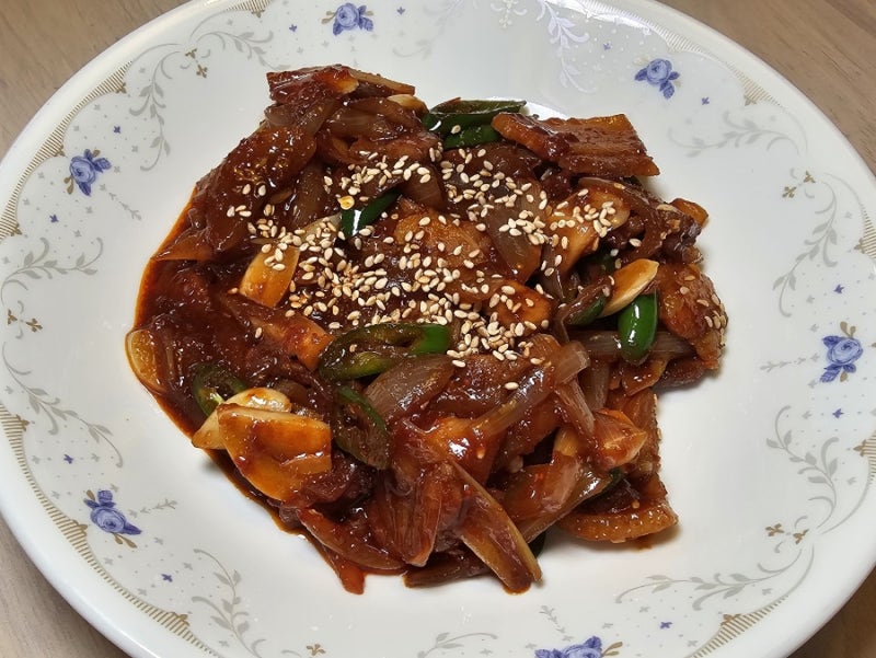 냉삼 제육볶음 레시피