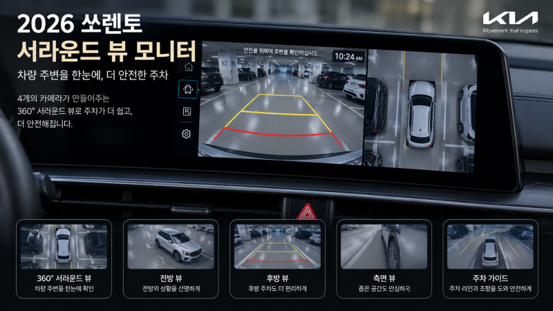 기아 신차 옵션 - 드라이브 와이즈, HUD, 컴포트 뭐가 필요할까? 스포티지 쏘렌토 카니발