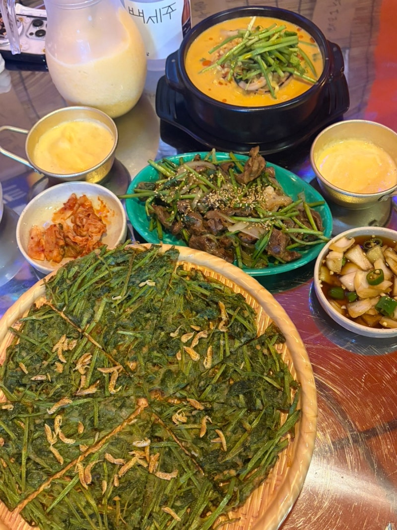 순천 금당 술집 추천 생전포차 순천금당점 미나리전 막걸리 맛집