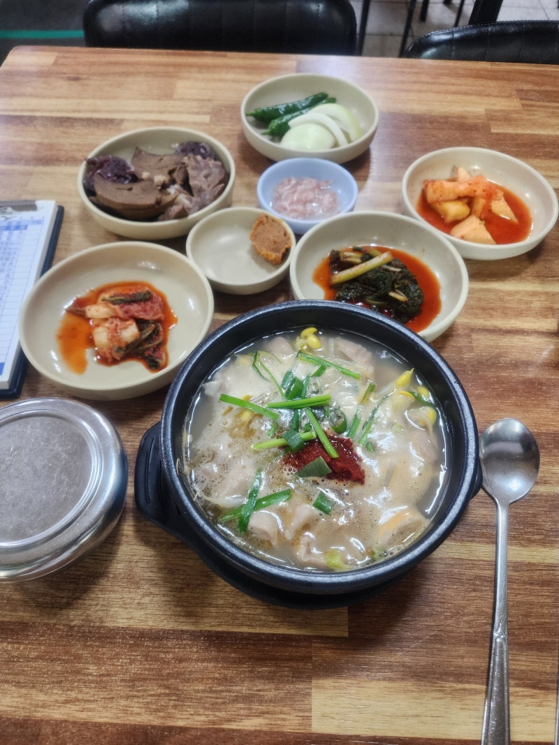 말바우시장 맛집 자라봉국밥 막창국밥에 순대까지 푸짐했던 점심